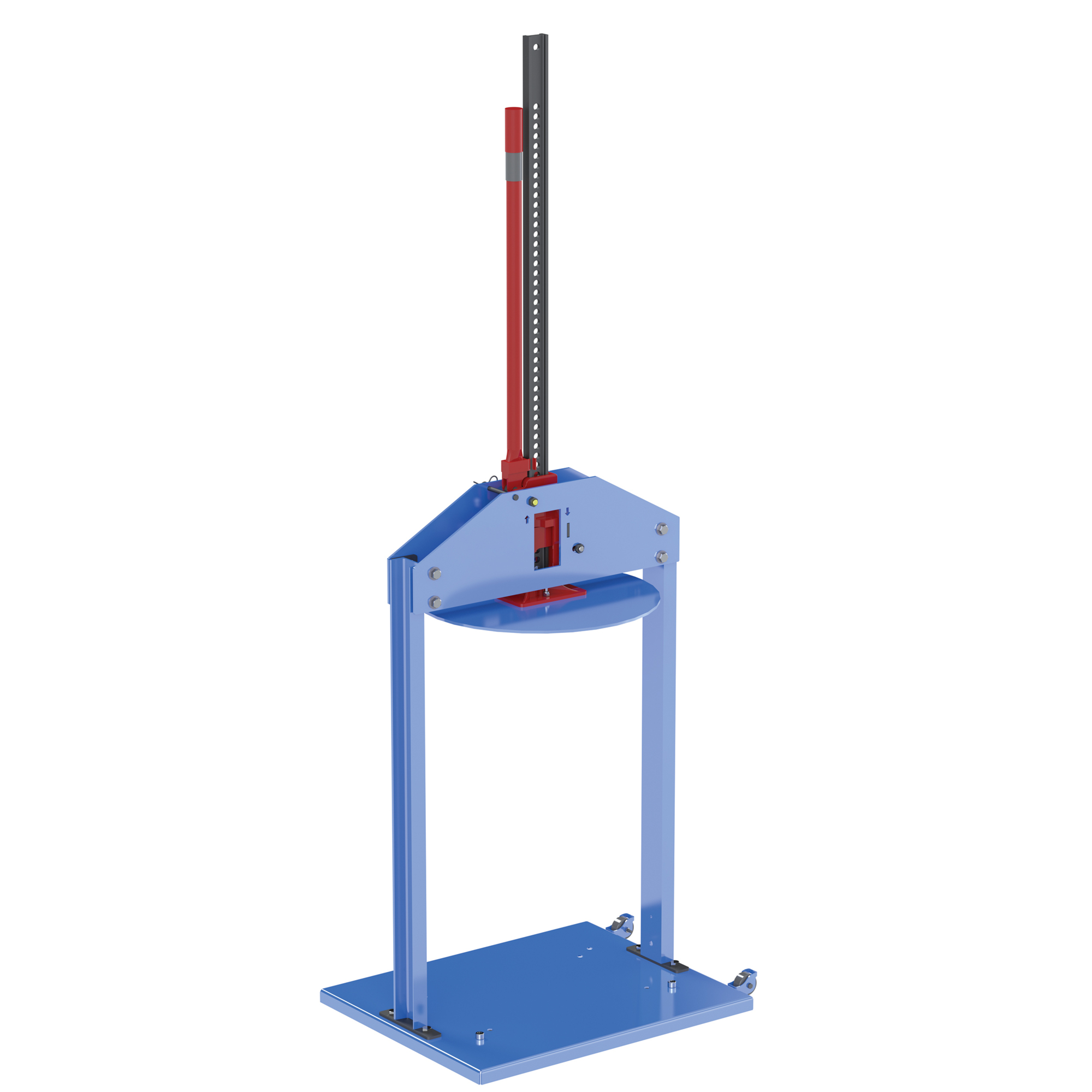 Vestil Manual Compactor - 7,000 Lb. Capacity, Tilt-and-Roll Portability, Model# MTC-55